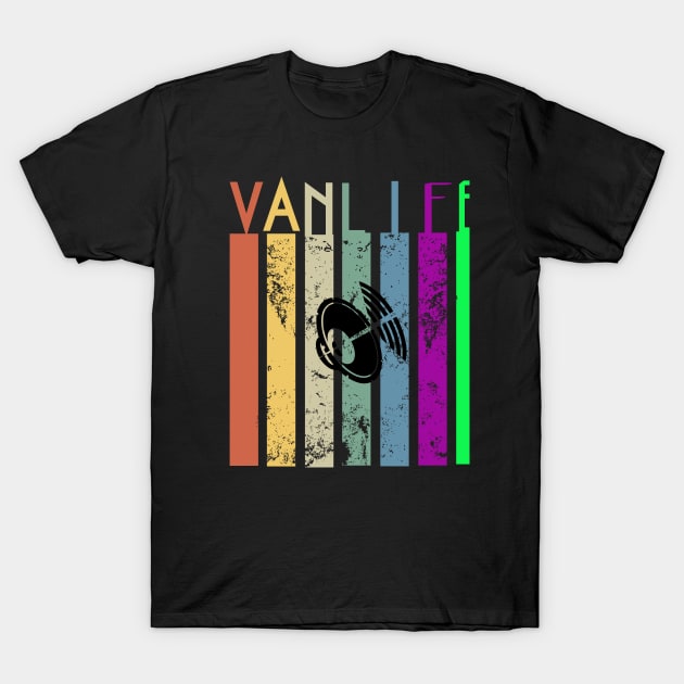 Van Life Stripes Subwoofer Speaker T-Shirt by Van Life Travel Adventure